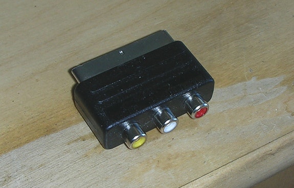 Scart RCA adapteri