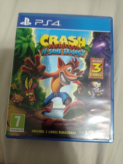 PS4 Crash Bandicoot N. Sane Trilogy peli
