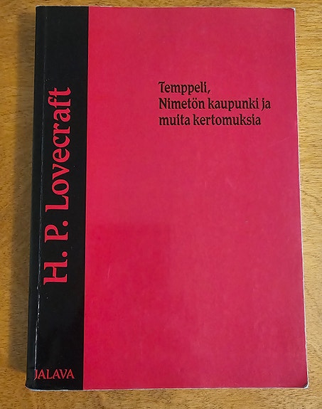 H. P. Lovecraft: Temppeli, Nimetön kaupunki ja muita kertomuksia