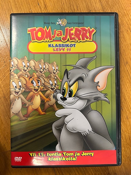 Tom ja Jerry Klassikot Levy 11 DVD