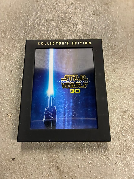 Star Wars - force awakens 3D blu ray