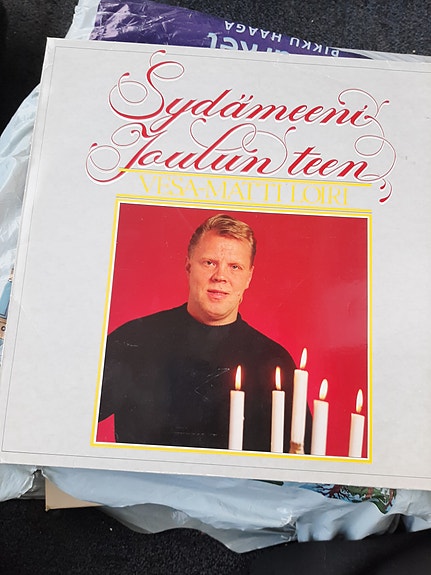 Vesa-Matti Loiri Sydämeeni joulun teen LP-levy