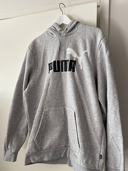 Harmaa PUMA-huppari, koko L