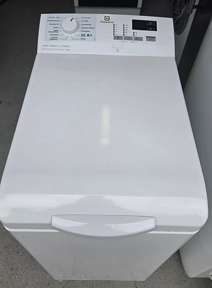 Päältä pesukone Husqvarna 6kg