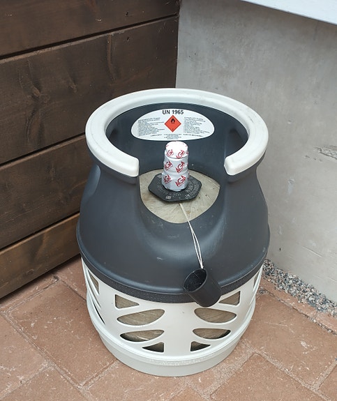 Uusi kaasupullo 5kg