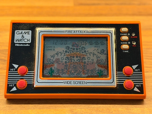 Game & Watch Fire Attack