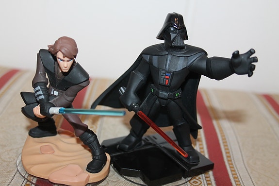 2kpl Star Wars Disney Infinity figuuri Darth Vader & Anakin Skywalker hahmo