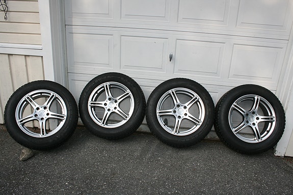 Alumiini vanteet 5x114.3 17" Nastarenkaat