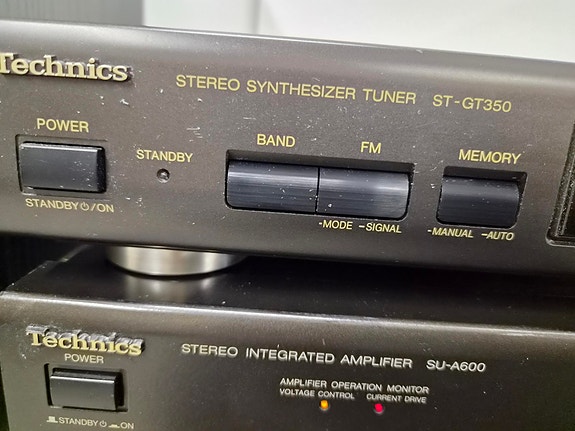 Technics vahvistin SU-A600, viritin ST-GT350 + KEF kaiuttimet C35