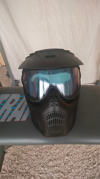 Musta paintball- / airsoft- suojamaski