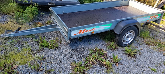 Muuli 1250 XT peräkärry harmaa