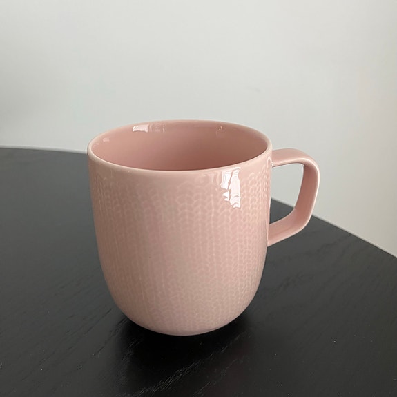 Iittala muki Sarjaton vanha roosa