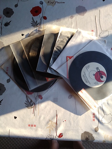 9 kpl Jukka Raitanen 7" Single