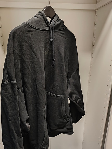 Musta Adidas huppari XXL