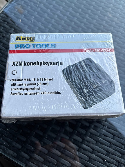 King Pro Tools XZN konehylsysarja