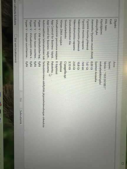 Asus kannettava tietokone 15,6"