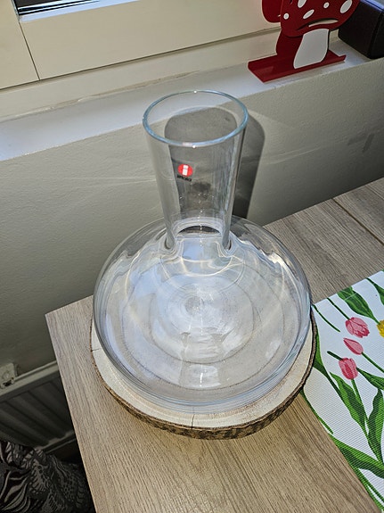Iittala viinidekanteri lasia