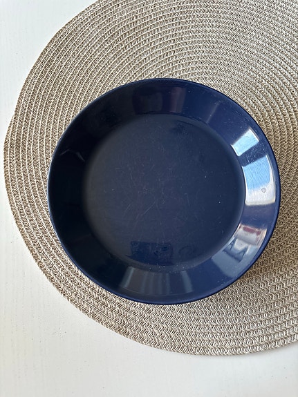 Iittala Teema lautanen tummansininen