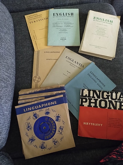 Linguaphone English Course kielikurssi ja oppikirjat