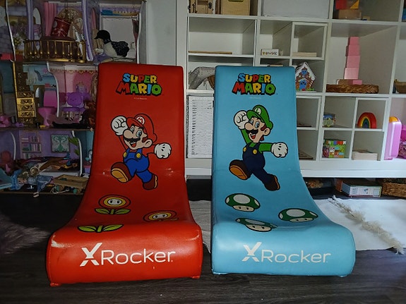 X Rocker Super Mario Ja Luigi lasten tuoli