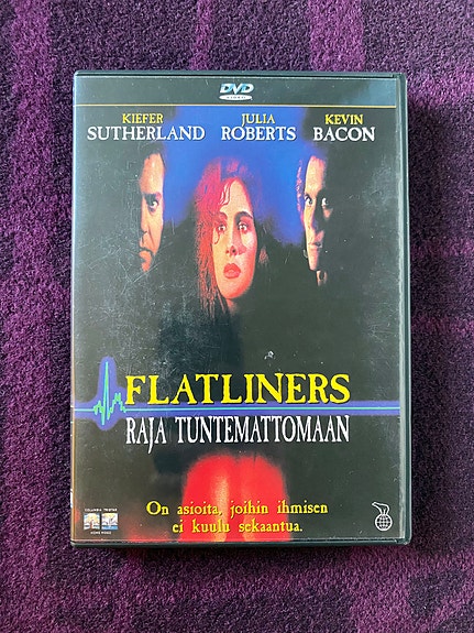 Flatliners - raja tuntemattomaan DVD Kiefer Sutherland, Julia Roberts