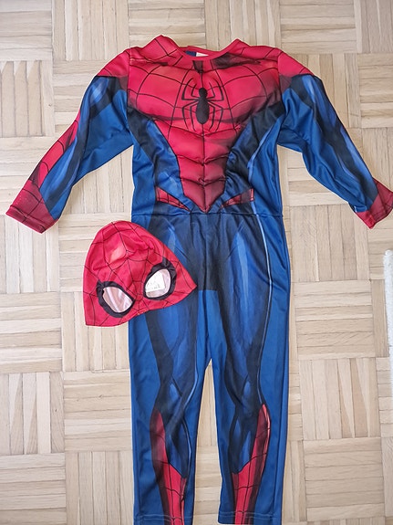 Spiderman naamiaisasu koko 98