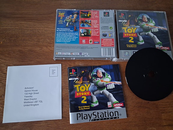 Toy Story 2 Buzz Lightyear to the Rescue PS1