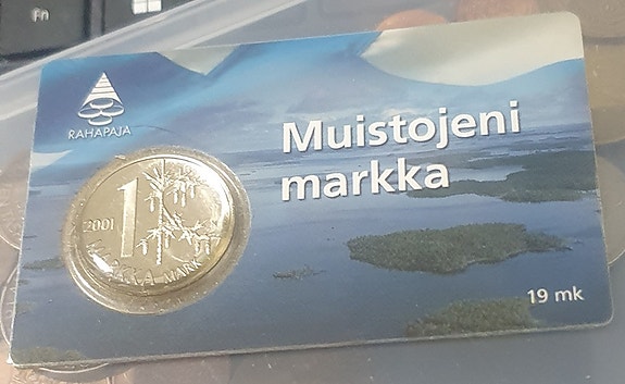 Muistojen markka 1 markan juhlakolikko