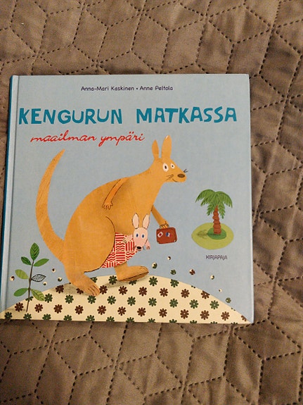 Kengurun matkassa maailman ympäri -kirja