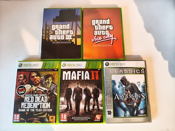 Klassikkopelien paketti Xboxille(360)