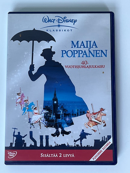 Disney Maija Poppanen 40-vuotisjuhla DVD