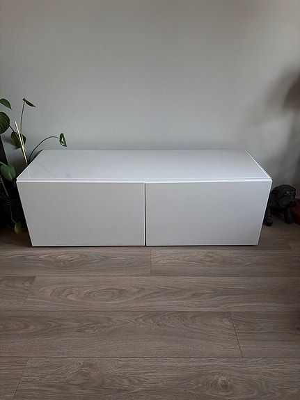 Bestå tv-taso 120cm ja lasilevy