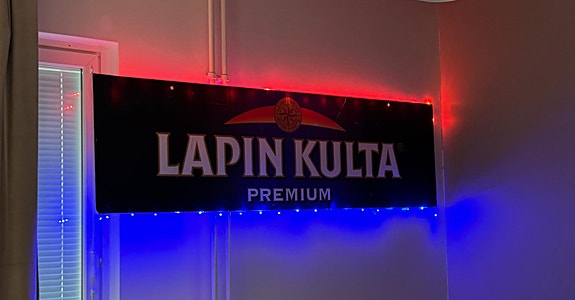 Lapin kulta mainostaulu