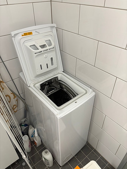 Whirlpool pyykinpesukone päältä täytettävä