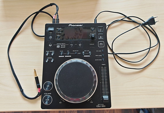 Pioneer CDJ-350 DJ-soitin