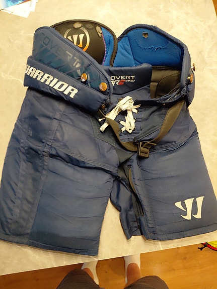 Warrior Covert QRE Pro jääkiekkohousut sininen JR S