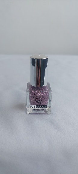 Golden Rose Ice Color kynsilakka glitter vaalean violetti hile
