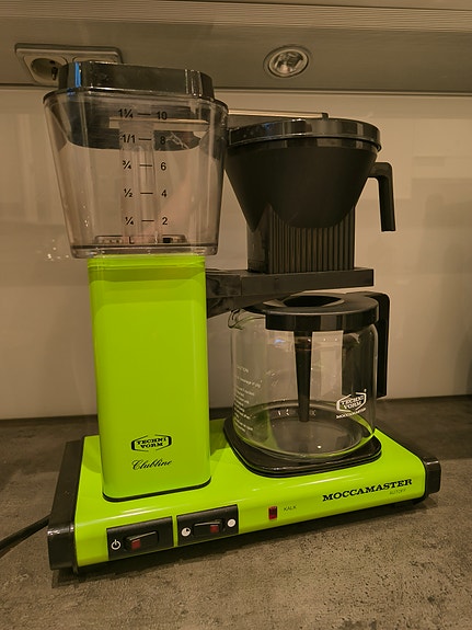 Moccamaster kahvinkeitin lime / vihreä