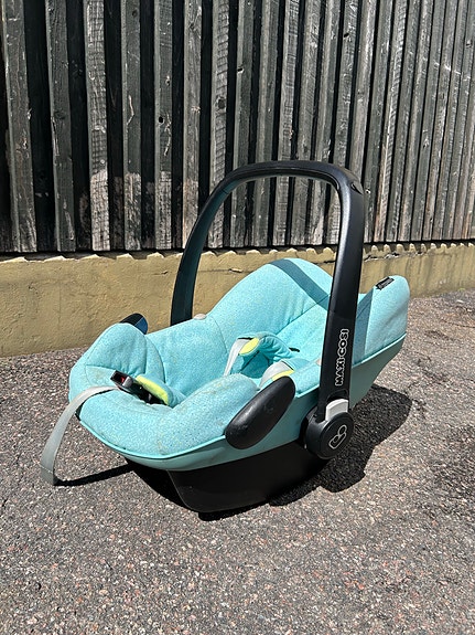 Maxi-Cosi Pebble Plus turvakaukalo 0–12 kg vaalean turkoosi