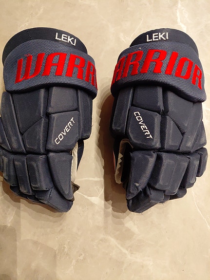 Warrior Covert jääkiekkohanskat JR 12" LEKI sininen