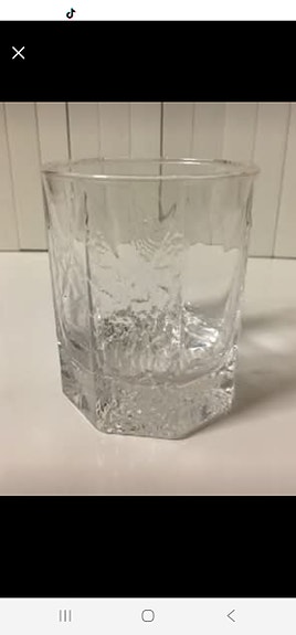 Iittala Kalinka viskilasi 1981 – Timo Sarpaneva 6 kpl