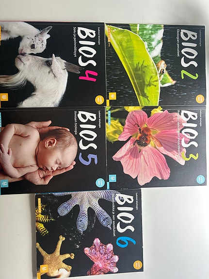BIOS 2–6 lukion biologian oppikirjat