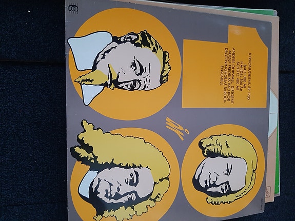Klassinen LP-levy barokkimusiikkia