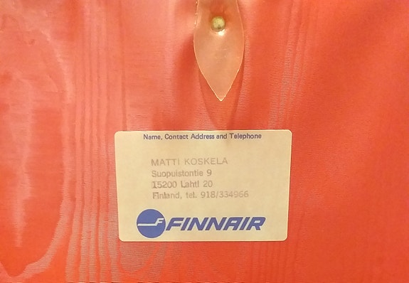 MATTI KOSKELAN FINNAIR MATKALAUKKU