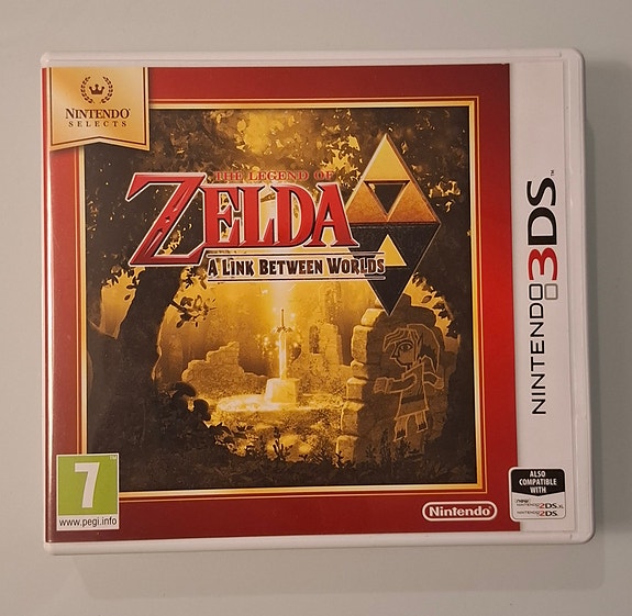 Nintendo 3DS The Legend of Zelda: A Link Between Worlds peli