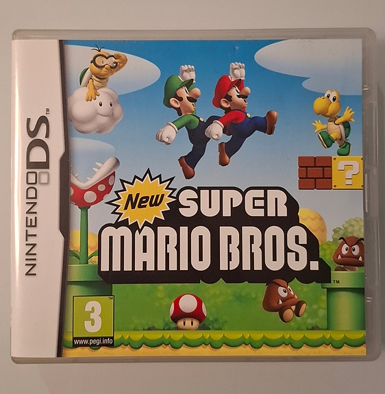 Nintendo DS New Super Mario Bros peli