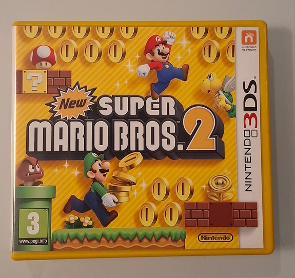 Nintendo 3DS New Super Mario Bros. 2 peli