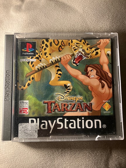 DISNEYN TARZAN Ps1/Playstation 1 peli (Ei kansipaperia)