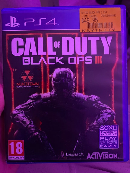 PlayStation 4 Call of Duty Black Ops III peli