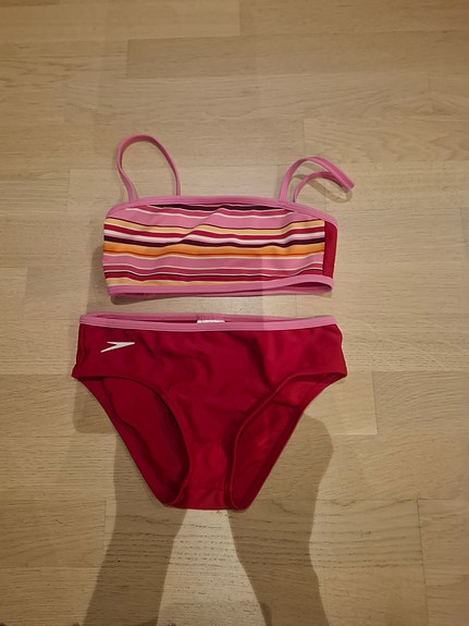 Speedo bikinit 128cm punaiset